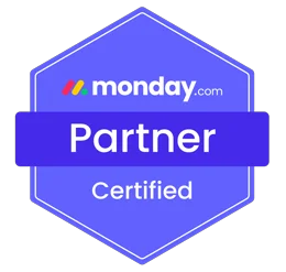 monday.com certified partner badge